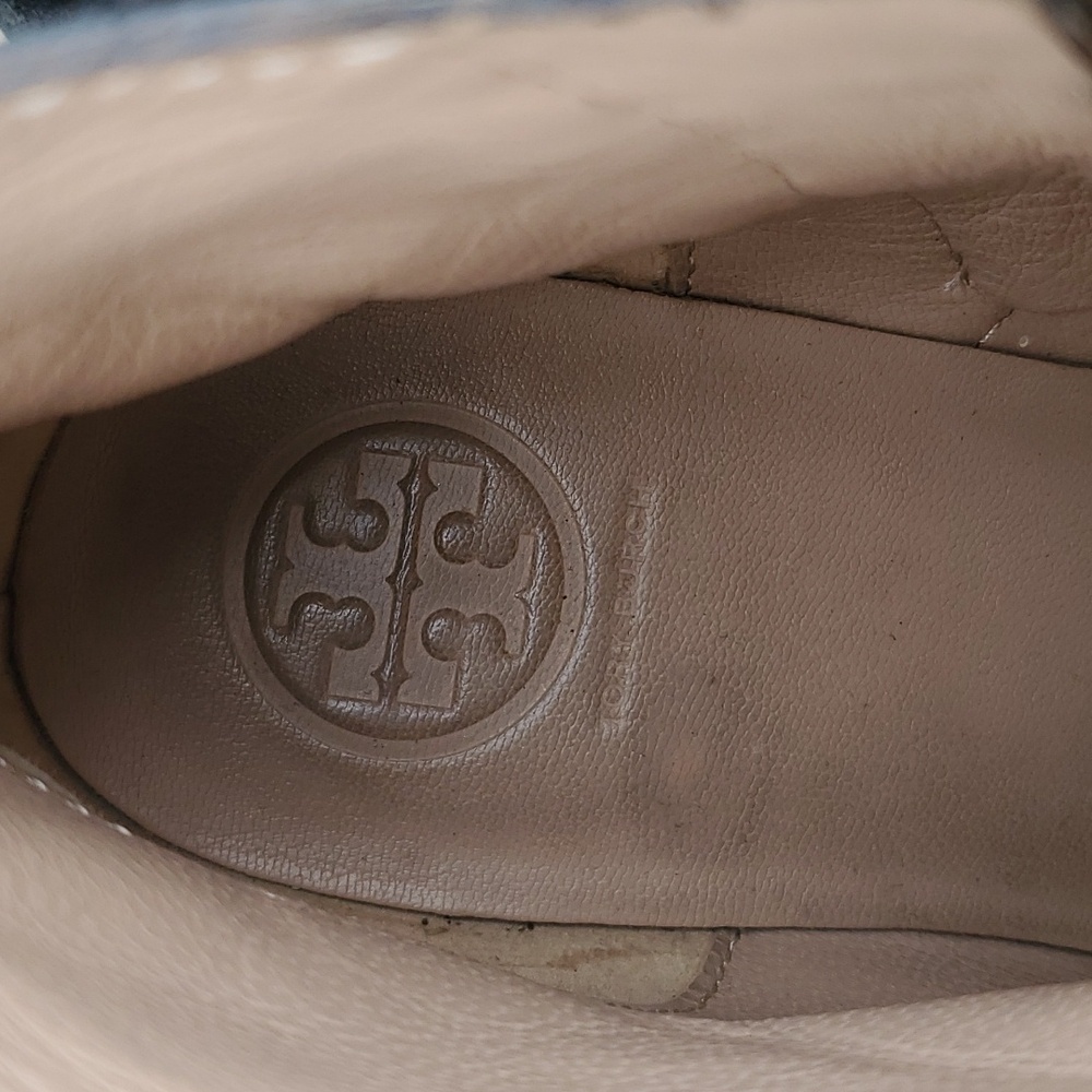 Tory Burch Black Leather Ankle Booties - Picture 2 of 10
